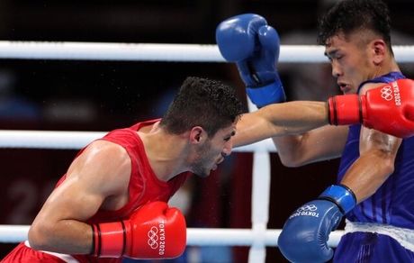 نخستین مدال بوکس ایران در قهرمانی آسیا/ مقصودی حذف شد