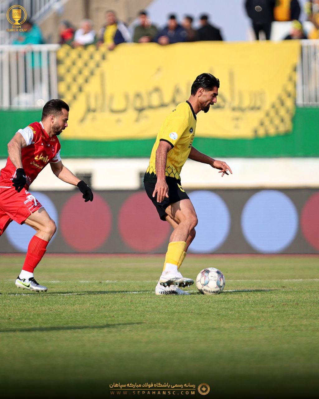 سپاهان برنده سوپرجام مقابل پرسپولیس شد / تصاویر