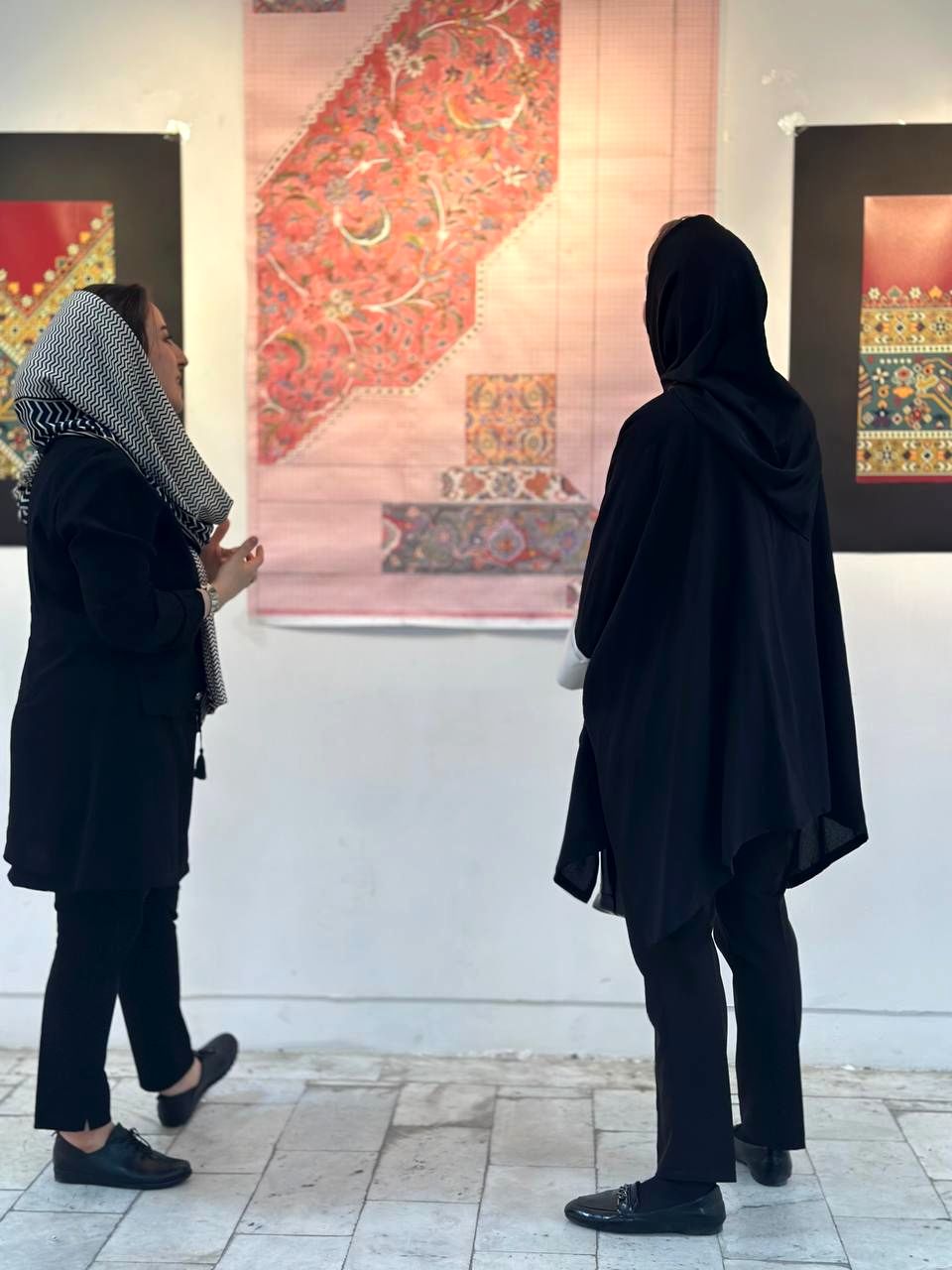 نمایشگاه انفرادی طراحی نقوش ایرانی در ارومیه