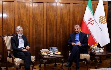 دیدار وزیر امور خارجه با مدیران بنیاد سعدی
