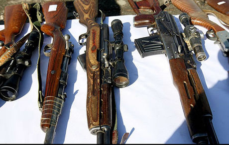 چه تعداد اسلحه غیرمجاز در کشور وجود دارد؟