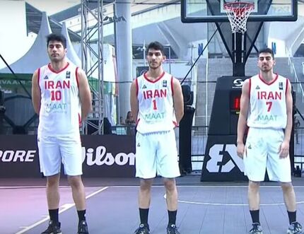 برد تیم ملی بسکتبال سه نفره ایران در مرحله مقدماتی کاپ آسیا