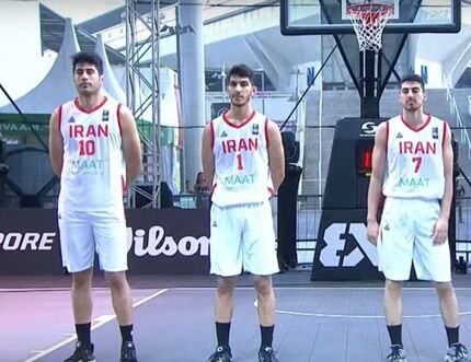 برد تیم ملی بسکتبال سه نفره ایران در مرحله مقدماتی کاپ آسیا