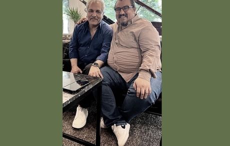 تصویری عجیب از مهران مدیری بعد از ۷ ماه