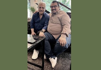 تصویری عجیب از مهران مدیری بعد از ۷ ماه