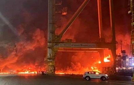 صدای انفجار شدید در دوبی امارات