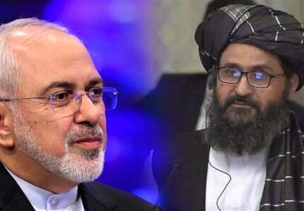 دیدار ظریف با هیات طالبان