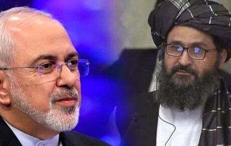 دیدار ظریف با هیات طالبان