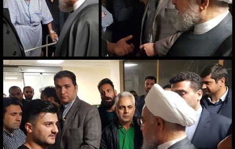 گفت و گوی صمیمی روحانی با مردم