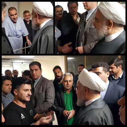 گفت و گوی صمیمی روحانی با مردم