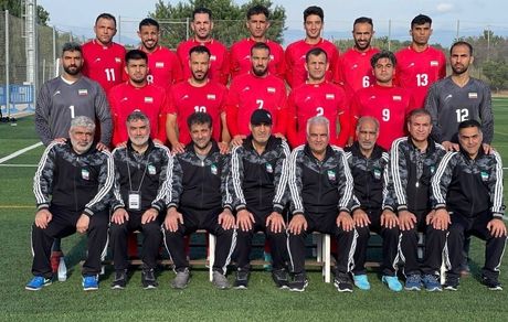 دومین برد متوالی تیم فوتبال هفت نفره ایران در جام جهانی ٢٠٢٤ بارسلون اسپانیا 