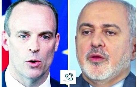 رایزنی تلفنی وزرای خارجه ایران و انگلیس
