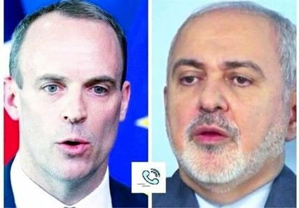 رایزنی تلفنی وزرای خارجه ایران و انگلیس
