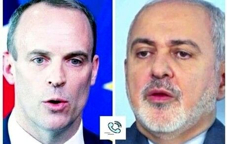 رایزنی تلفنی وزرای خارجه ایران و انگلیس