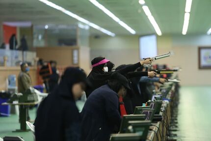 اواخر هفته آغاز لیگ برتر تیراندازی سلاح های بادی کشور