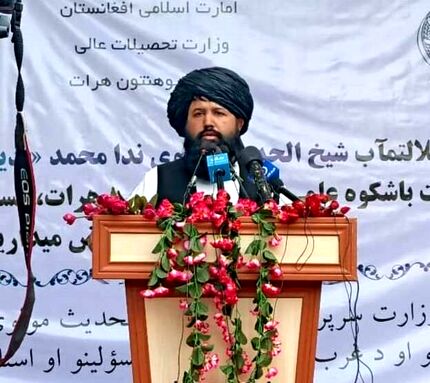 وزیر تحصیلات عالی طالبان: درجه علمی مجاهدین از مین‌هایی که کار گذاشته‌اند محاسبه شود!