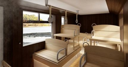 ژاپن، اتوبوس‌ها به سونای سیار تبدیل می‌کند