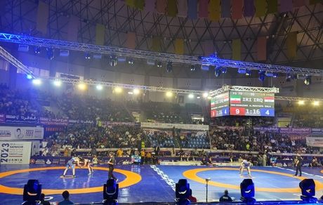 آغاز رسمی مسابقات کشتی آزاد جام تختی در ارومیه