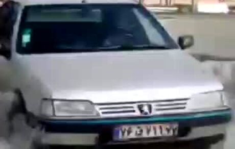 رانندگی حرفه‌ای دختر ۷ ساله / ویدئو