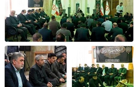 مدیران و همکاران بانک مسکن در سوگ بانوی دو عالم(س) گرد هم آمدند
