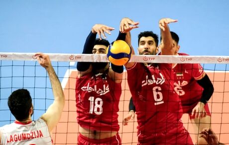 برد تیم ملی والیبال در دیدار دوستانه با ترکیه