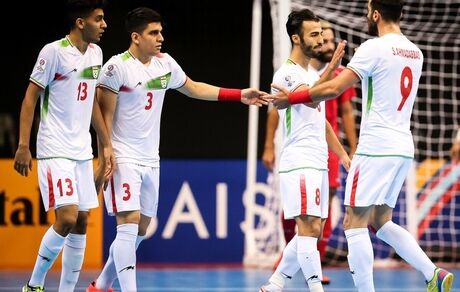 برد پرگل تیم ملی فوتسال مقابل لبنان و صعود بی دردسر