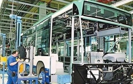  راه اندازی مجدد خط تولید اتوبوس بعد از ۸ سال در ایرانخودرودیزل