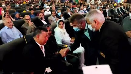 دلیل برخورد سرد و قهری علی دایی با وزیر ورزش مشخص شد + ویدئو