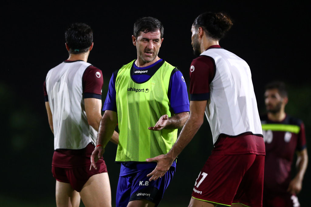 تیم ملی، اولین تمرین خود را در قطر برگزار کرد