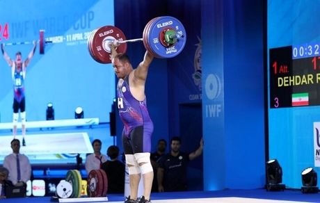 وزنه‌بردار کشورمان به المپیک نرسید