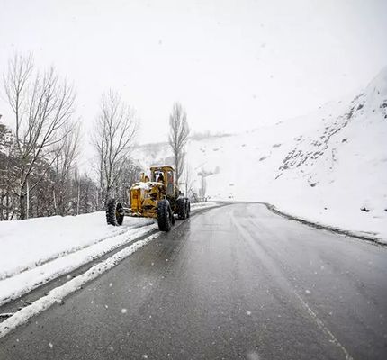 بارش بیش از  ۱۲۰ سانت برف در ارتفاعات رودبار