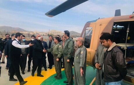بزرگترین پایگاه اورژانس هوایی کشور در اراک افتتاح شد
