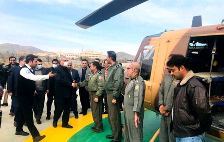 بزرگترین پایگاه اورژانس هوایی کشور در اراک افتتاح شد