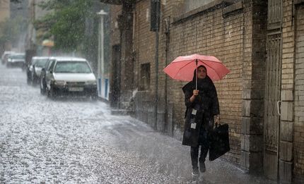 تداوم بارش باران در کشور/ تهران کمی ابری!