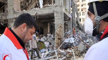 امدادرسانی با ۴ میلیون داوطلب و ۱۰۰ هزار نیروی واکنش سریع هلال احمر