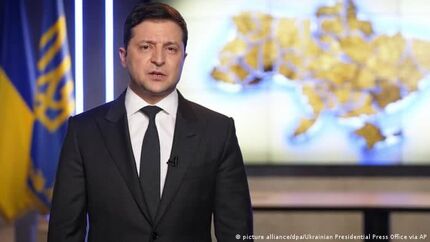 رئیس جمهور اوکراین: کشور را ترک نمی‌کنم و از آن دفاع می‌کنم