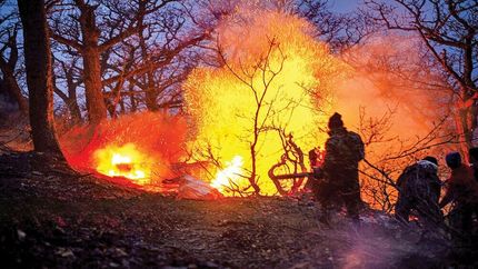 نابودی ۱۰ هکتار از اراضی جنگلی چالوس در آتش سوزی اخیر