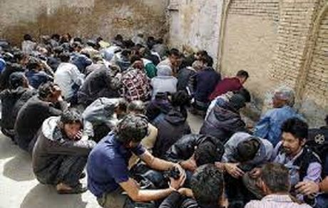 بازداشت عاملان مسلح ایجاد وحشت در باغ فردوس/ جمع آوری ۲۳۲ معتاد متجاهر در شرق تهران