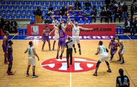 برد ذوب آهن مقابل بیروت کلاب در آغاز دور برگشت سوپرلیگ بسکتبال غرب آسیا