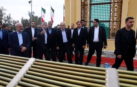 بازدید رئیس‌جمهور از نیروگاه اتمی بوشهر