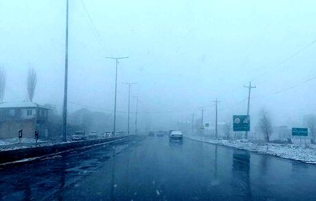 خلخال در چهارمین روز بهار سفیدپوش شد