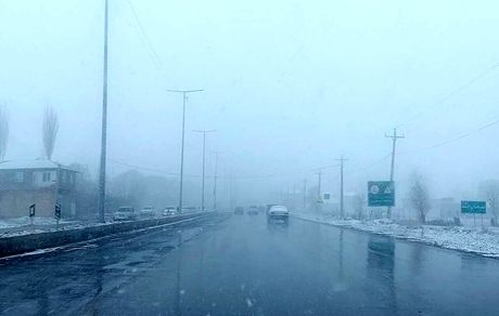 خلخال در چهارمین روز بهار سفیدپوش شد