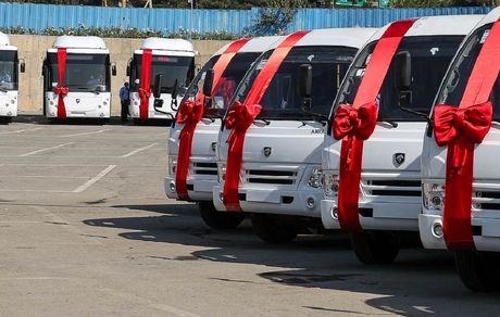امروز ۳۶۳ دستگاه اتوبوس، مینی‌بوس و تاکسی به تهران اضافه می‌شود