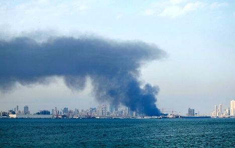 اصابت دقیق به پایگاه‌ آمریکا در بحرین