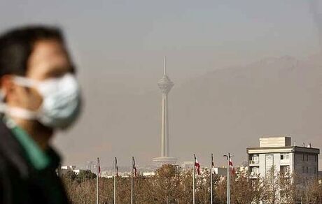 احتمال گردوخاک در تهران