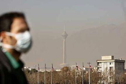 احتمال گردوخاک در تهران