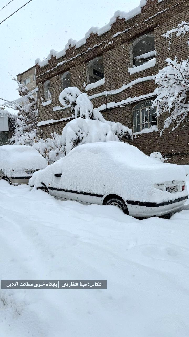 برف ارومیه