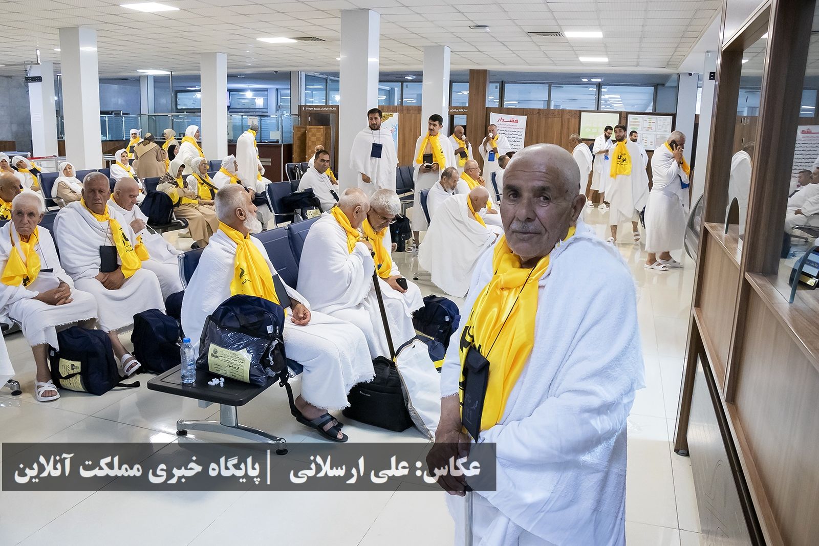 اعزام زائرین سرزمین وحی (حجاج) آذربایجان‌غربی از فروگاه بین‌المللی ارومیه