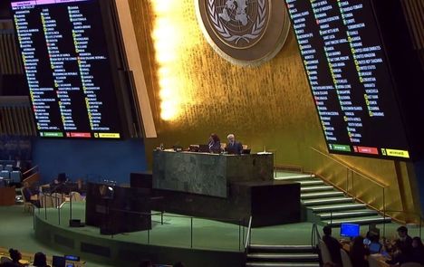 مجمع عمومی سازمان ملل قطعنامه برقراری آتش بس فوری در اوکراین را تصویب کرد