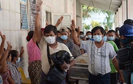 کشته شدن ۱۳۸ معترض میانماری در تظاهرات علیه کودتا
